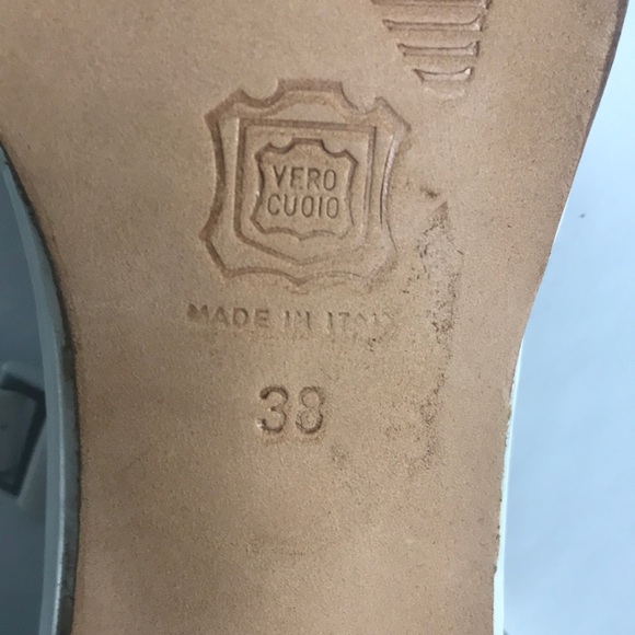 “FRANCO VISCONTI” Italian White Ladies Shoes. - Picture 10 of 10